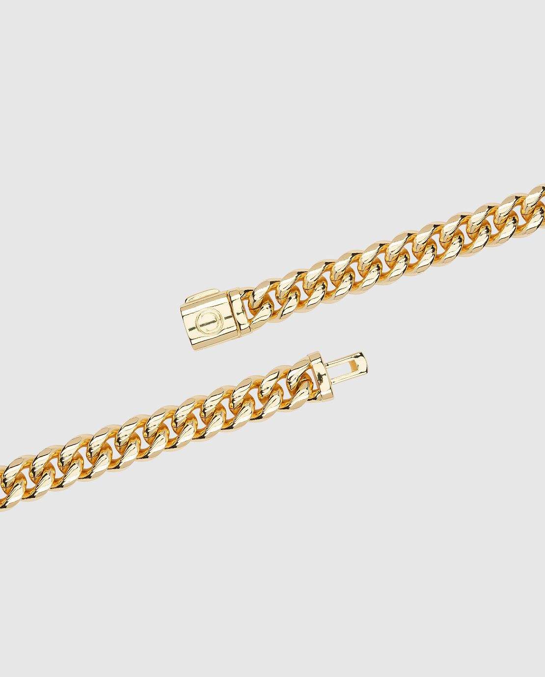 12mm Miami Cuban Chain + Bracelet Bundle - Gold - Cernucci